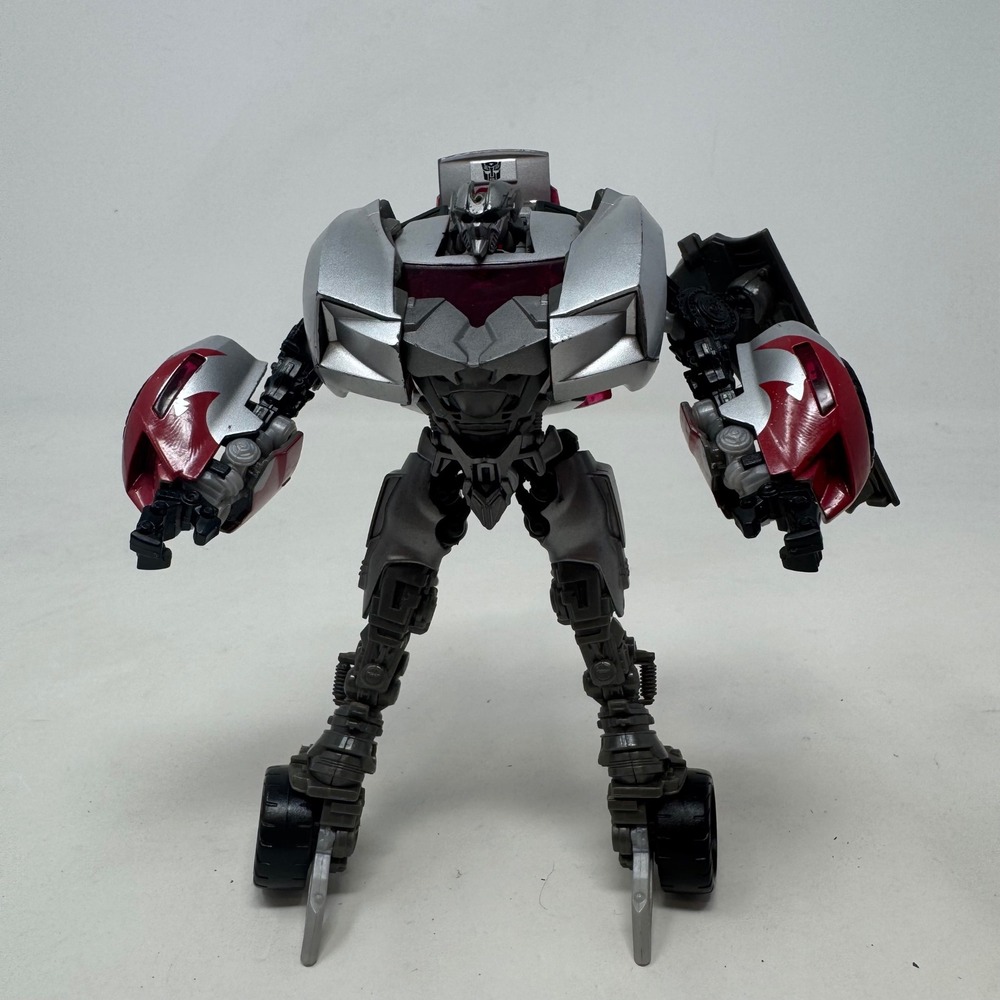Transformers Hunt For The‎ Decepticons Deluxe Side Arm Sideswipe Incomplete